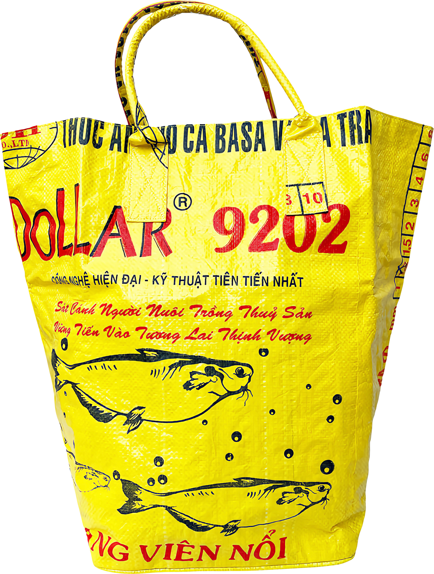 Klesvask- og transportpose 27x27x46 cm resirkulert materiale - Beadbags forfra