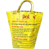 Klesvask- og transportpose 27x27x46 cm resirkulert materiale - Beadbags detalj
