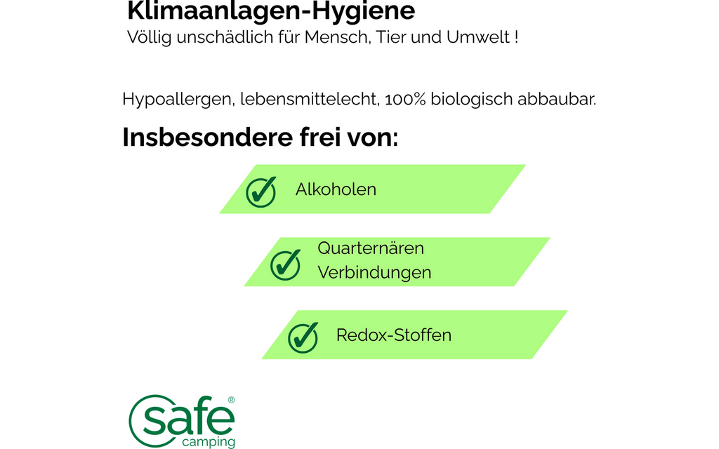 Detalj av spraydyse på Klimaanlegg hygienespray 500 ml med mikrobeskyttelse - SAFE CAMPING