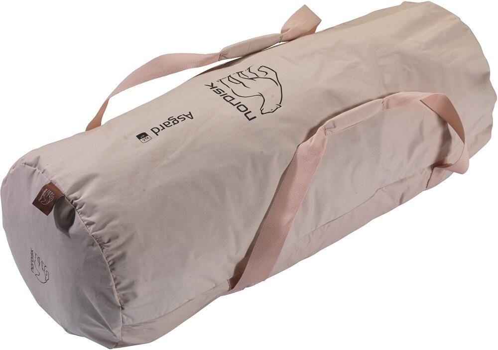 Detalj av ventilasjon på Klokketelt Asgard 19.6 bomull/polyester