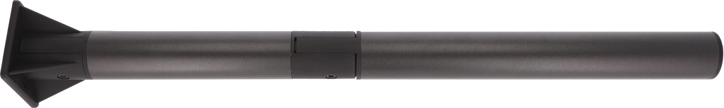 Knekfot for bord antrasitt 69,9 cm aluminium forfra