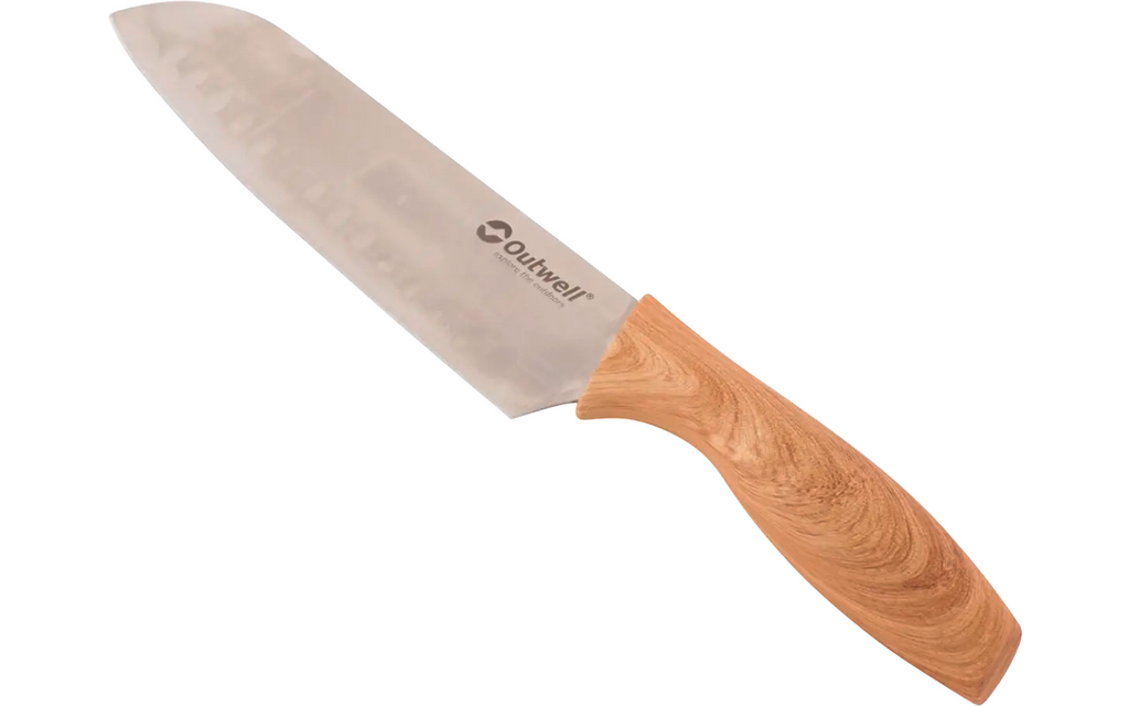 Knivsett Matson 3-delt med antihaftbelegg nærbilde av grep