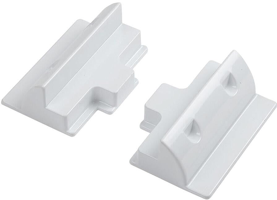 Koblingsprofil Smart Mount for solcellepanel hvit 15 cm - Phaesun forfra
