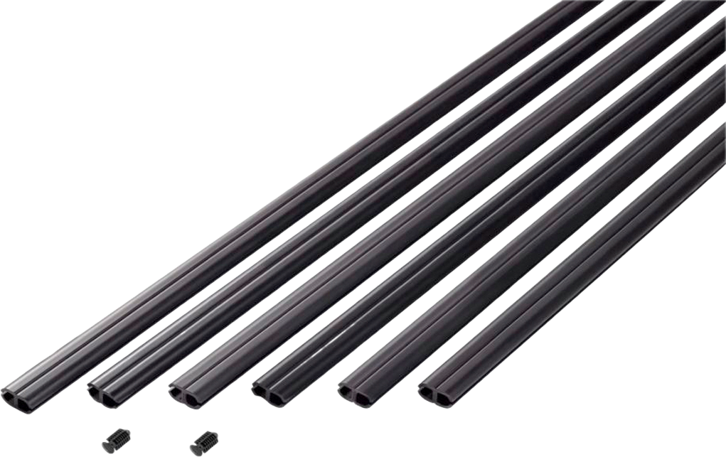 Koblingsprofiler sett 6x 1,0m for Residence G3 markisetelt forfra