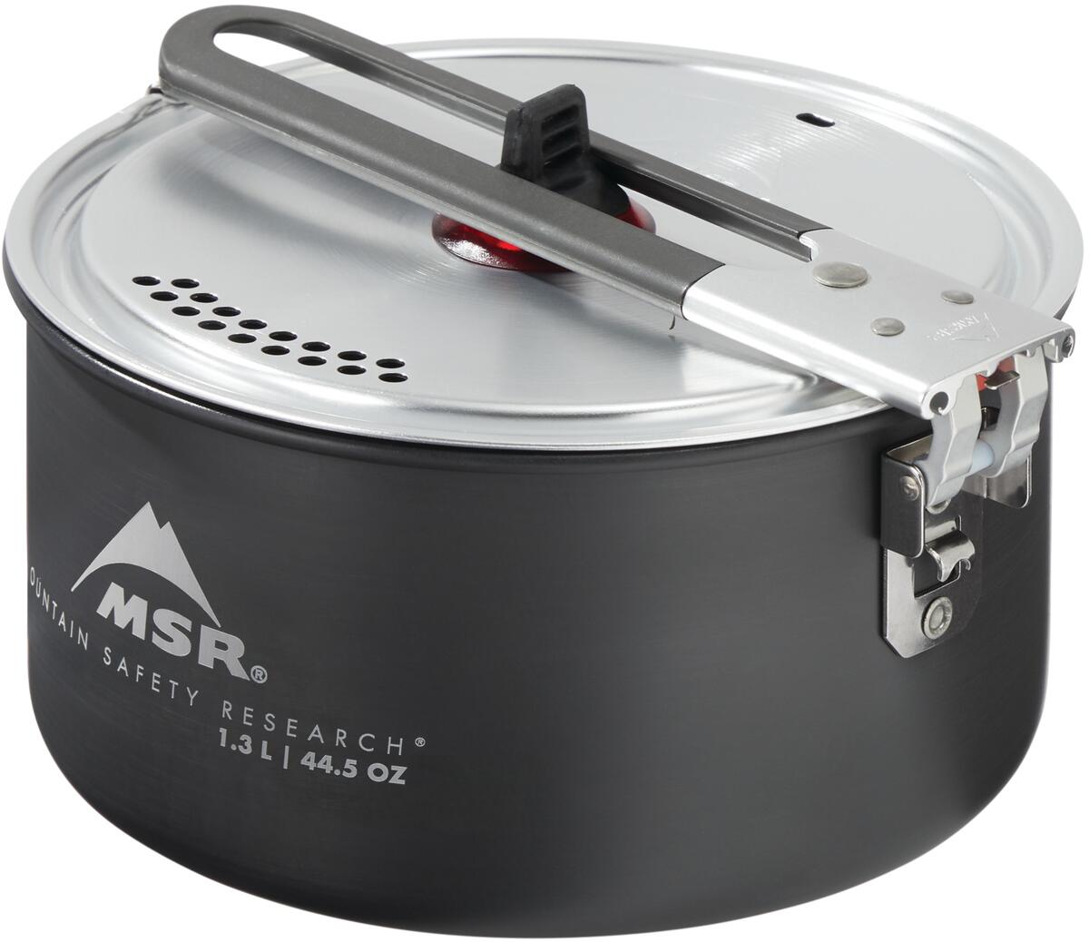 Kokekar 1,3 l i aluminium med keramisk belegg bakside