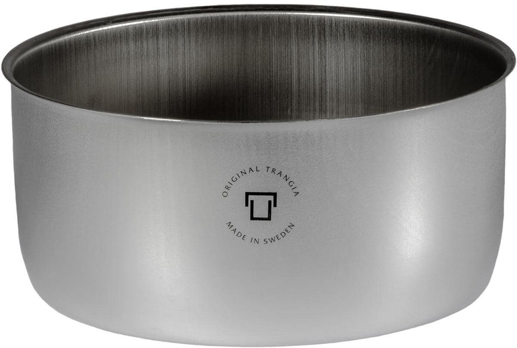 Nærbilde av kokekar for Trangia stormkjøkken 25 Large aluminium