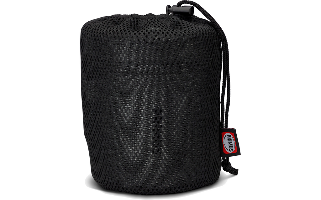 Nærbilde av håndtak på Kokekar sett 6-deler Essential Trek aluminium 0,6 1,0 L - Primus