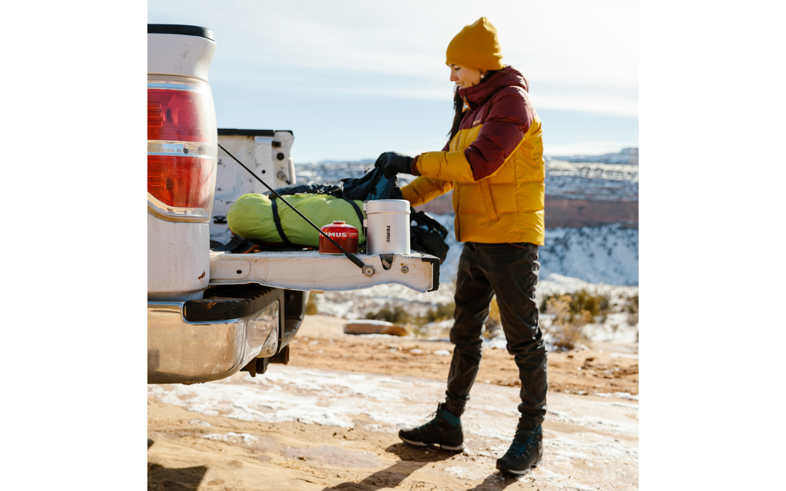 Kokekar sett 6-deler Essential Trek aluminium 0,6 1,0 L - Primus alle deler