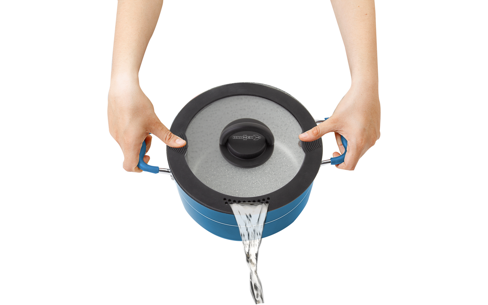 Kokekarsett Carezza Magnetogrip 8 deler induksjon Ø20 cm montert i campingvogn