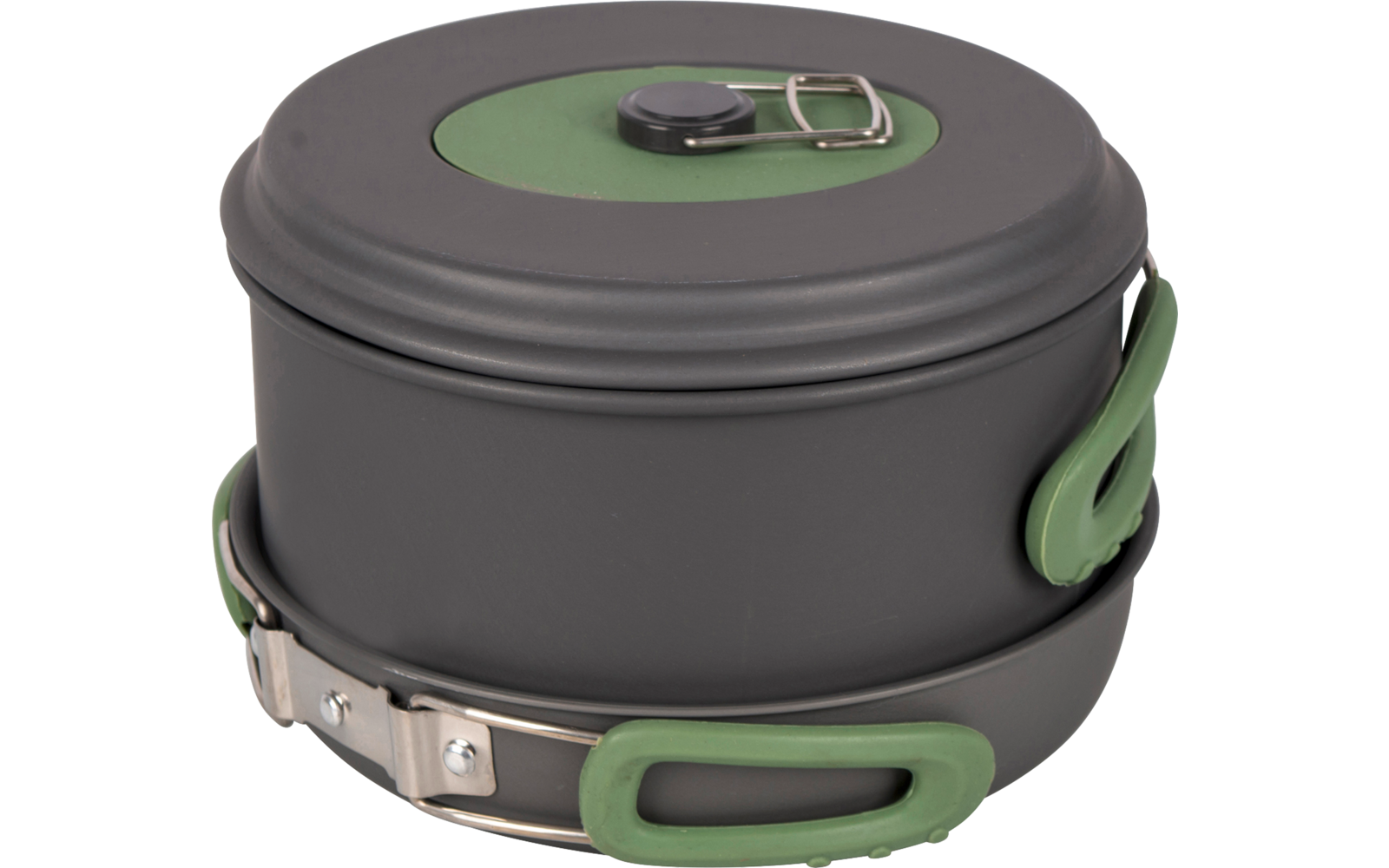 Kokekarssett Explorer 4-delt eloksert aluminium - Bo-Camp bakside