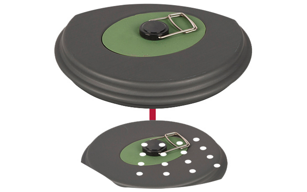 Kokekarssett Explorer 4-delt eloksert aluminium - Bo-Camp