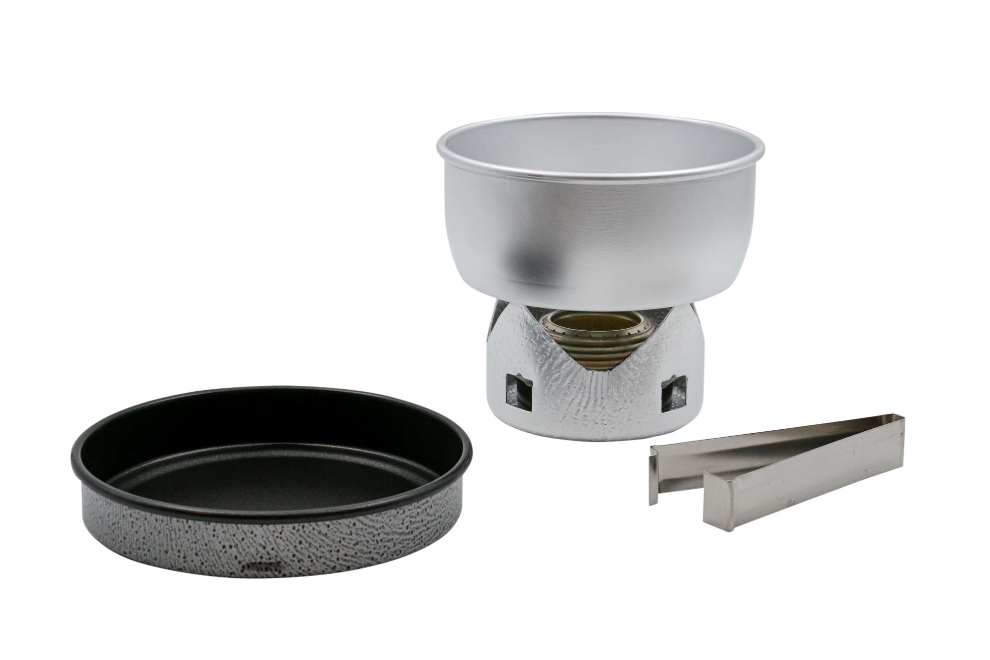 Kokekartsett 2-delt med 0,8 l gryte og 150 mm panne - Trangia forfra