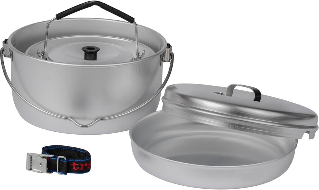 Kokekartsett 24 aluminium 6-deler med kjele bakside
