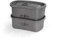 Kokekartsett 4-deler i titan 232 g med nettpose - Origin Outdoors forfra