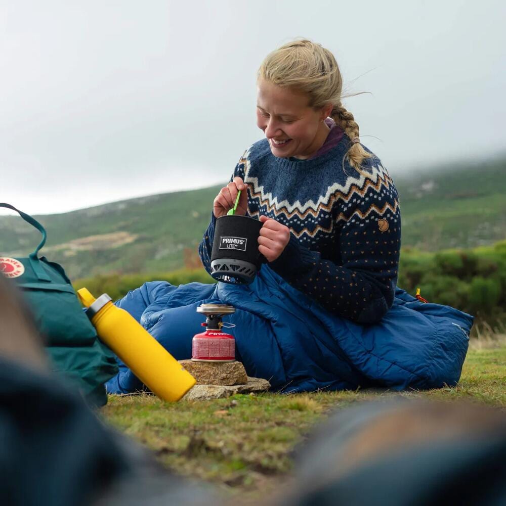 Montert Kokesystem Lite med 0,5 l gryte 1500 W 350 g på campingsted