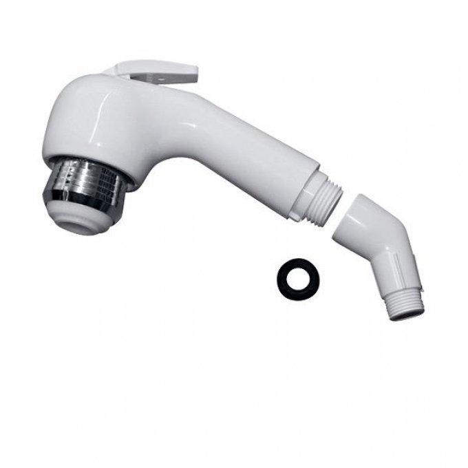 Kombi-hånddusj med perlator 1/2" og 3/8" tilkobling - Comet forfra