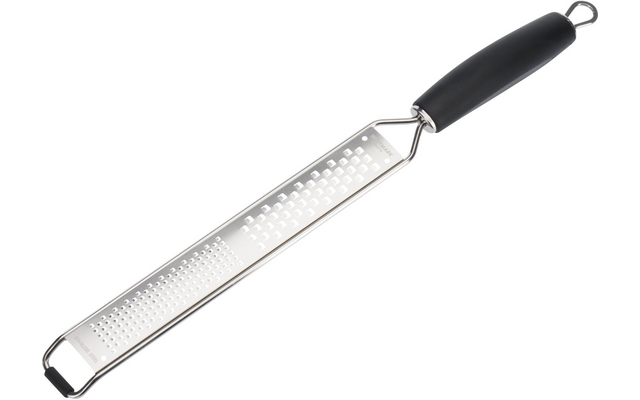 Kombirasp Technicus-Pro medium og fin 40 cm rustfritt stål bakside