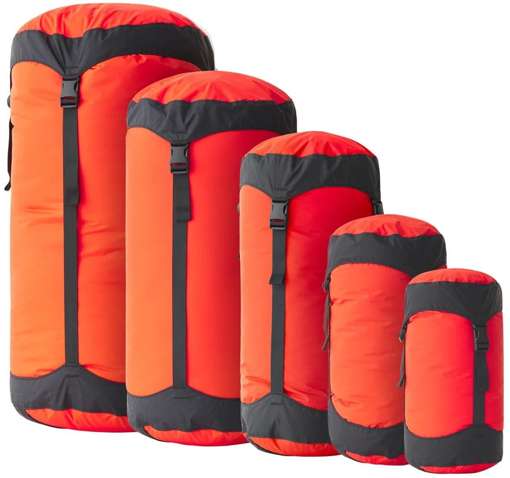 Kompresjonspose lightweight resirkulert 70D nylon - Sea to Summit detalj av kompresjonsreimer