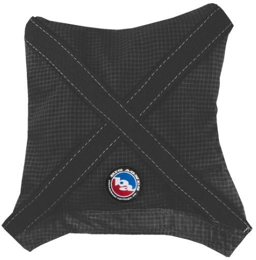 Detaljbilde av stropp og låsesystem på Kompresjonspose Super Light Girdle i nylon ripstop - Big Agnes