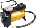 Kompressor 12V 35 l min med metallhus og 3 m slange fra IWH for bil og camping