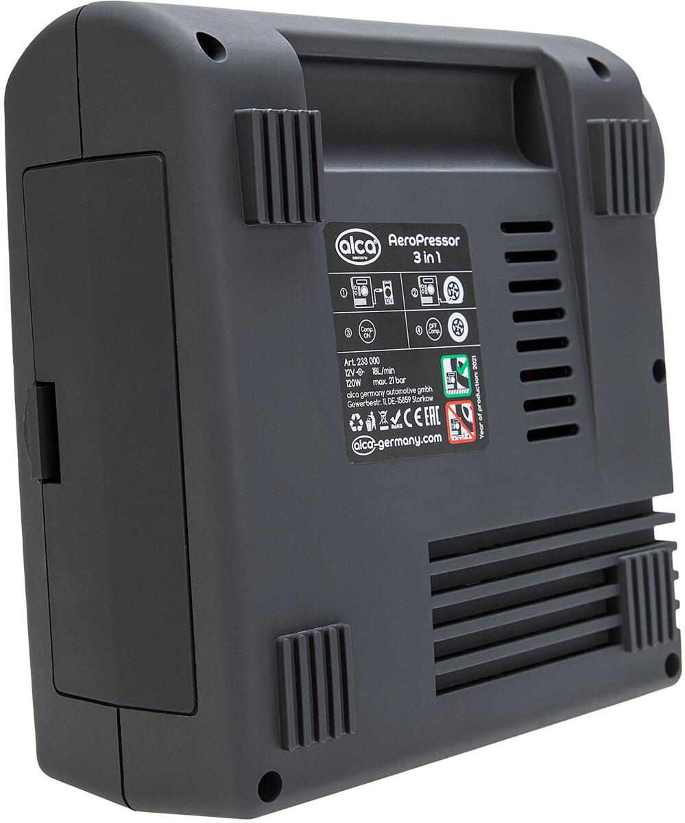 Detalj av LED-lys på Kompressor AeroPressor 3in1 12V med LED-lys