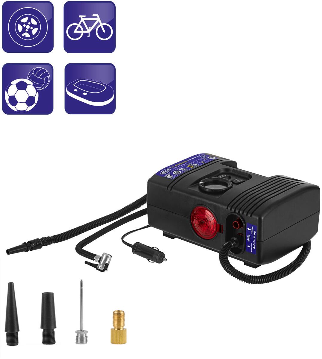Kompressor AeroPressor Automatik 7in1 12V 17 bar bakside