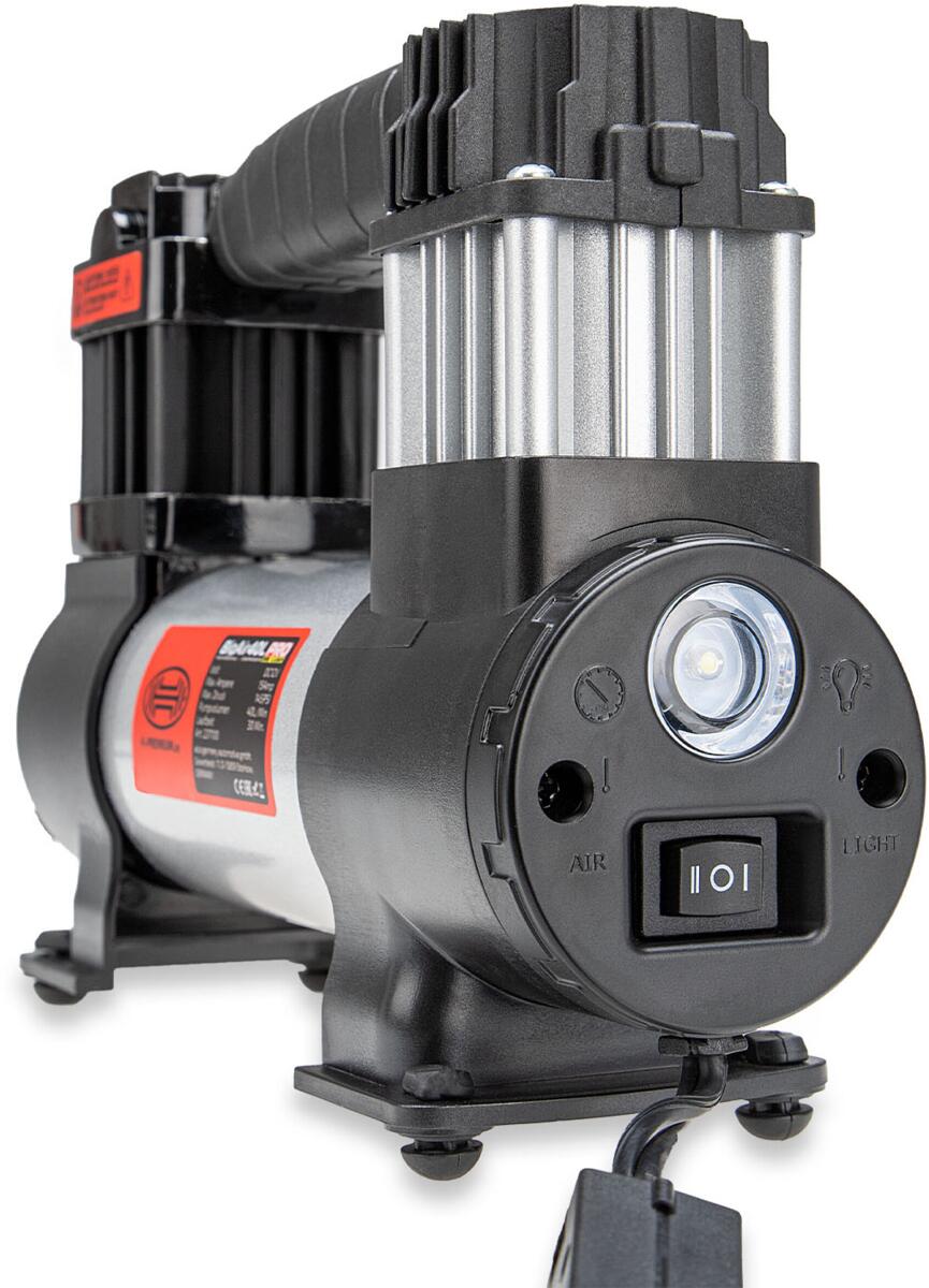 Kompressor Big Air 40L 12V 10 bar 40 l min med SMD lampe forfra