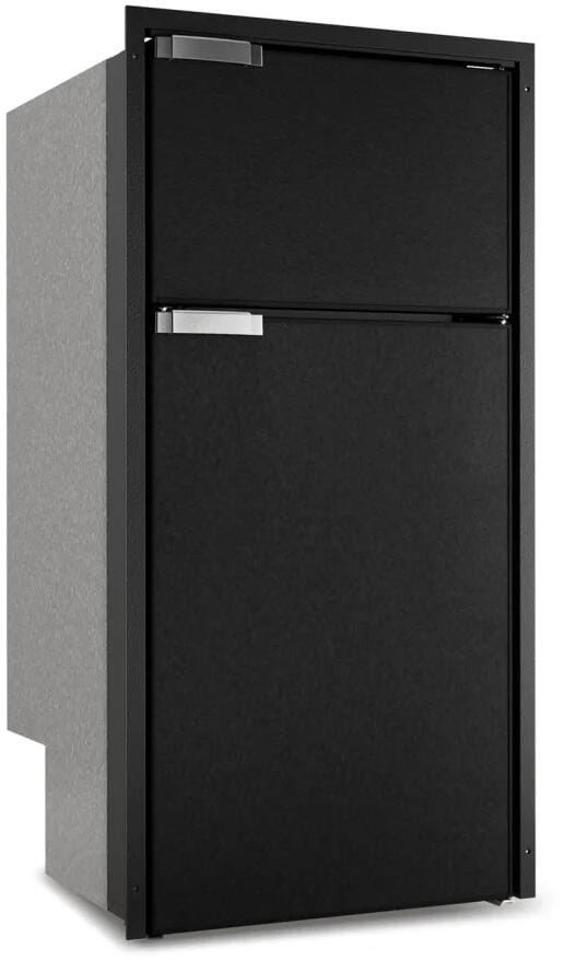 Kompressor kjøle-/frysekombi DP150i CHR 150L 12/24V svart front
