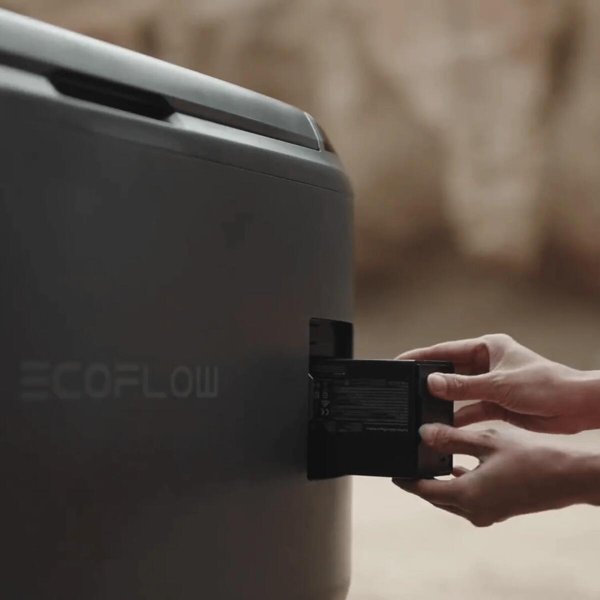USB-C port på Kompressor kjøle- og fryseboks Glacier Classic 35-55L - Ecoflow