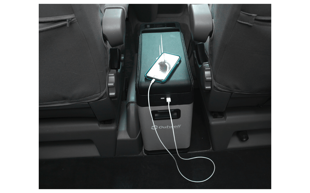 Kompressor kjøleboks Arctic Chill 8 l, 12V, for VW T5/T6 - Outwell app-styring på mobil