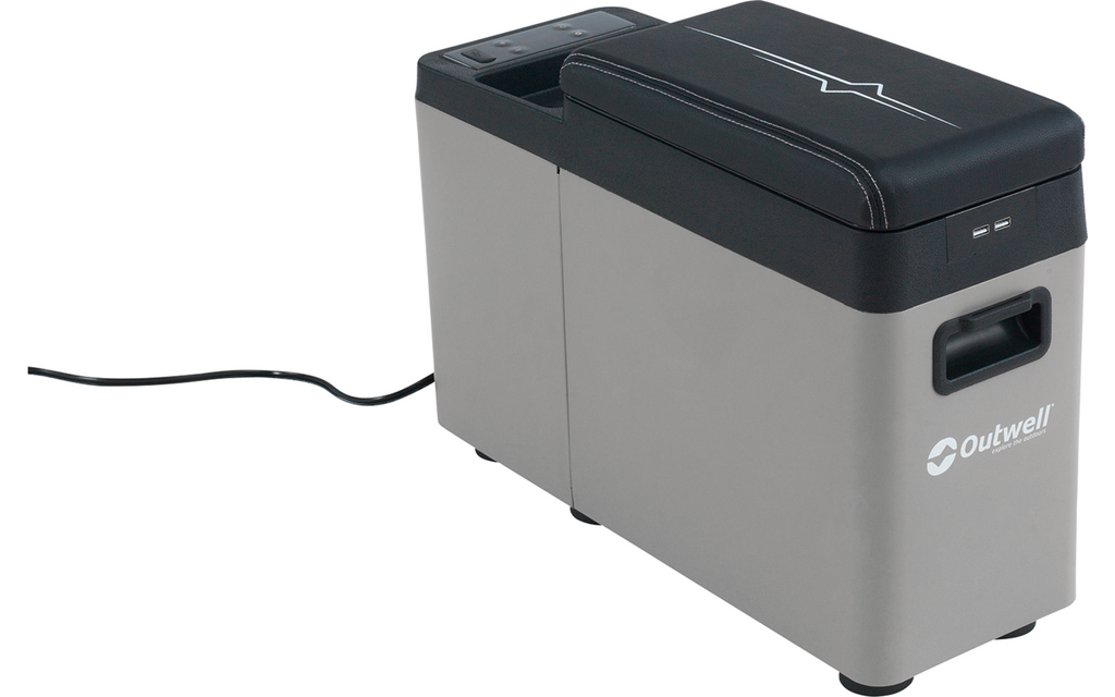 Kompressor kjøleboks Arctic Chill 8 l, 12V, for VW T5/T6 - Outwell bakside