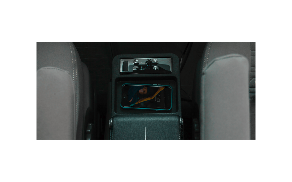 Kompressor kjøleboks Arctic Chill 8 l, 12V, for VW T5/T6 - Outwell lokk som trapp