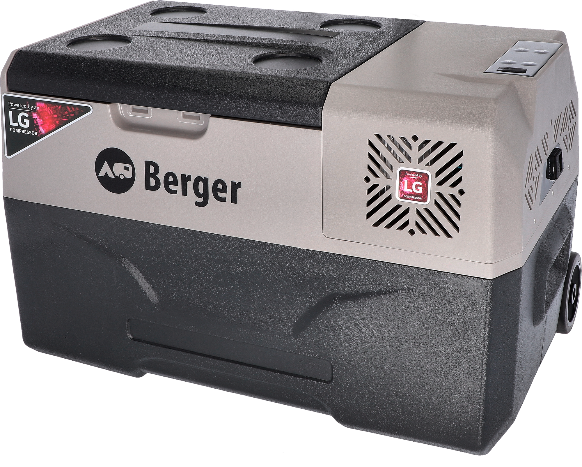 Kompressor kjøleboks B-serie 29 l med LG-kompressor forfra
