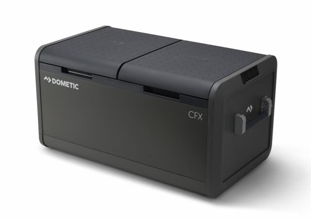 Kompressor-kjøleboks CFX5 med vakuumisolering og tosoner bakside