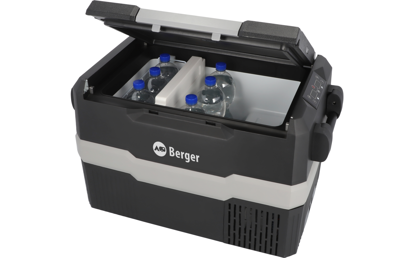 Kompressor kjøleboks DMC 45 dual/single-sone montert i campingvogn