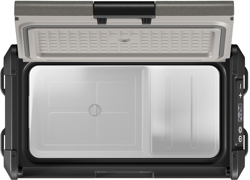 Kompressor-kjøleboks FCX18 12/24/240V 18L creme - Yolco montert i campingbil