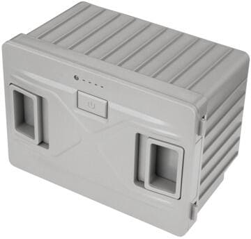 Kompressor-kjøleboks FG1051 med batteri detalj av kontrollpanel