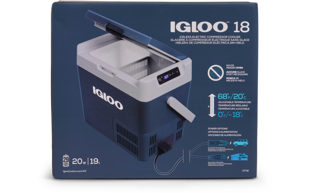 Kompressor kjøleboks ICF 19 l 12V 24V - oppbevaring av flasker