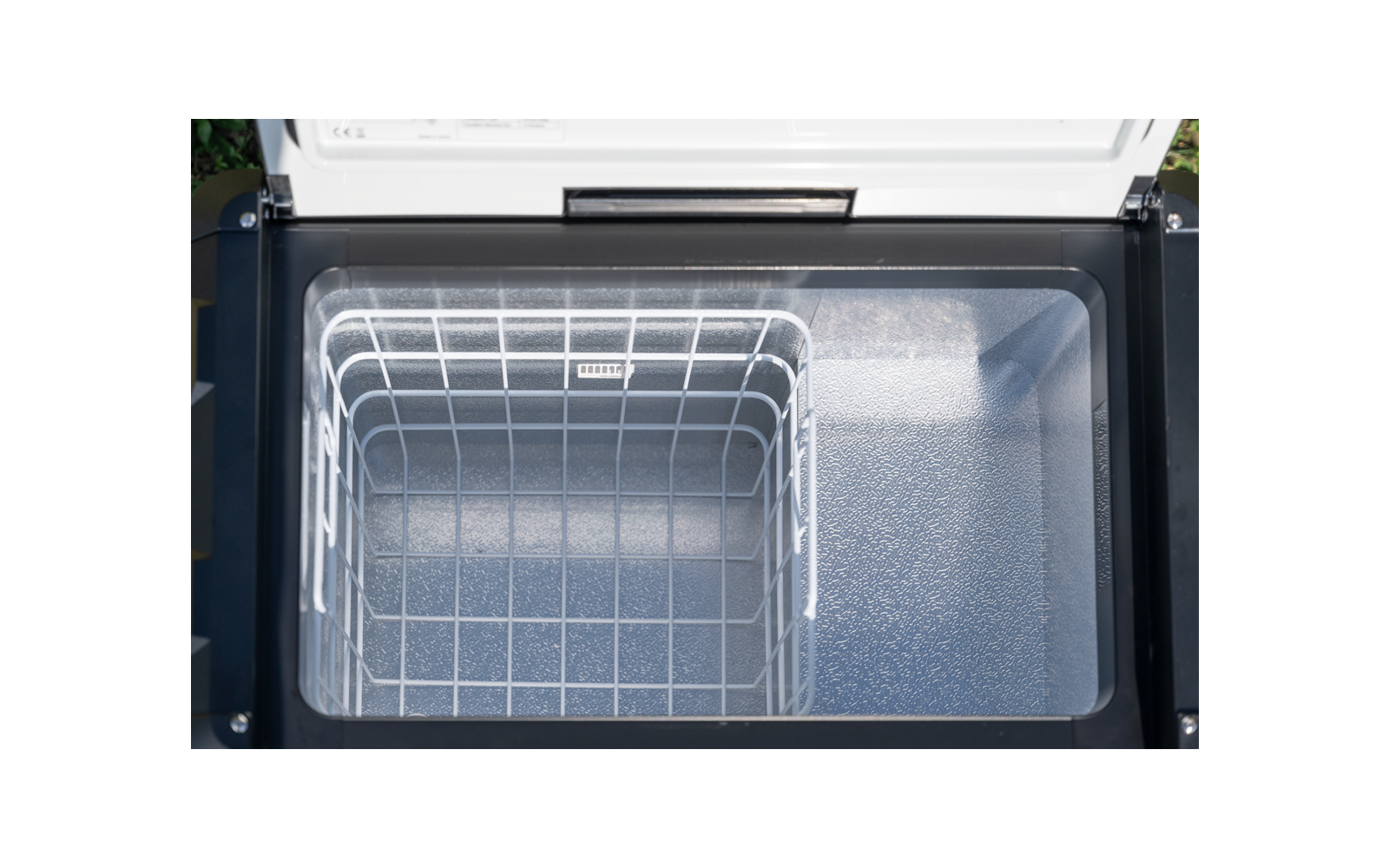 Kompressor kjøleboks MCX 35 l med USB og LED-lys brukt på campingtur