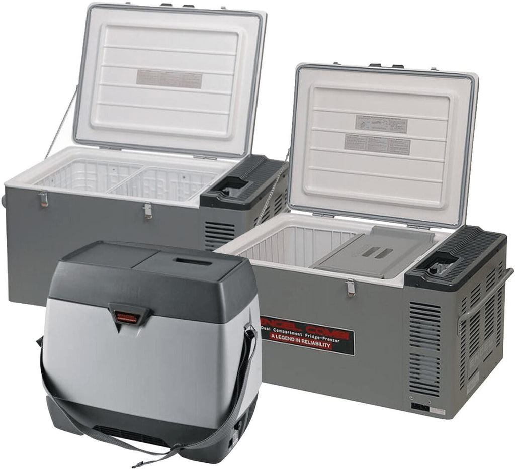 Kompressor-kjøleboks MD 12V/24V med svingkompressor forfra
