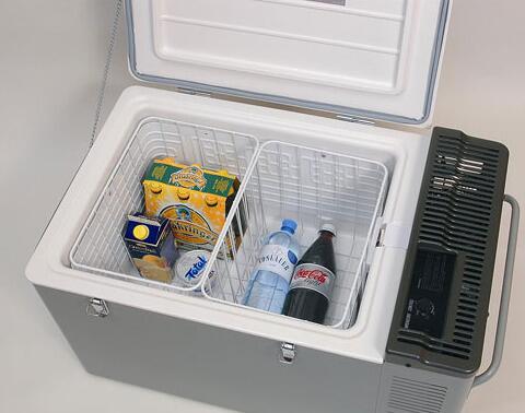 Detalj av svingkompressor i Kompressor-kjøleboks MD 12V/24V