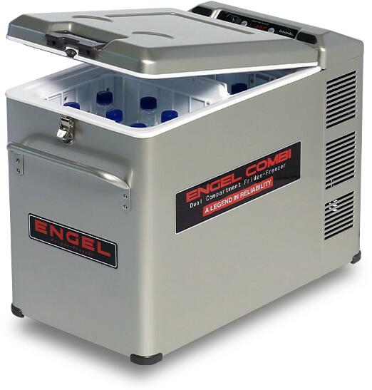 Kompressor-kjøleboks MD45F-CD-P 12V/24V 40L ENGEL bakside
