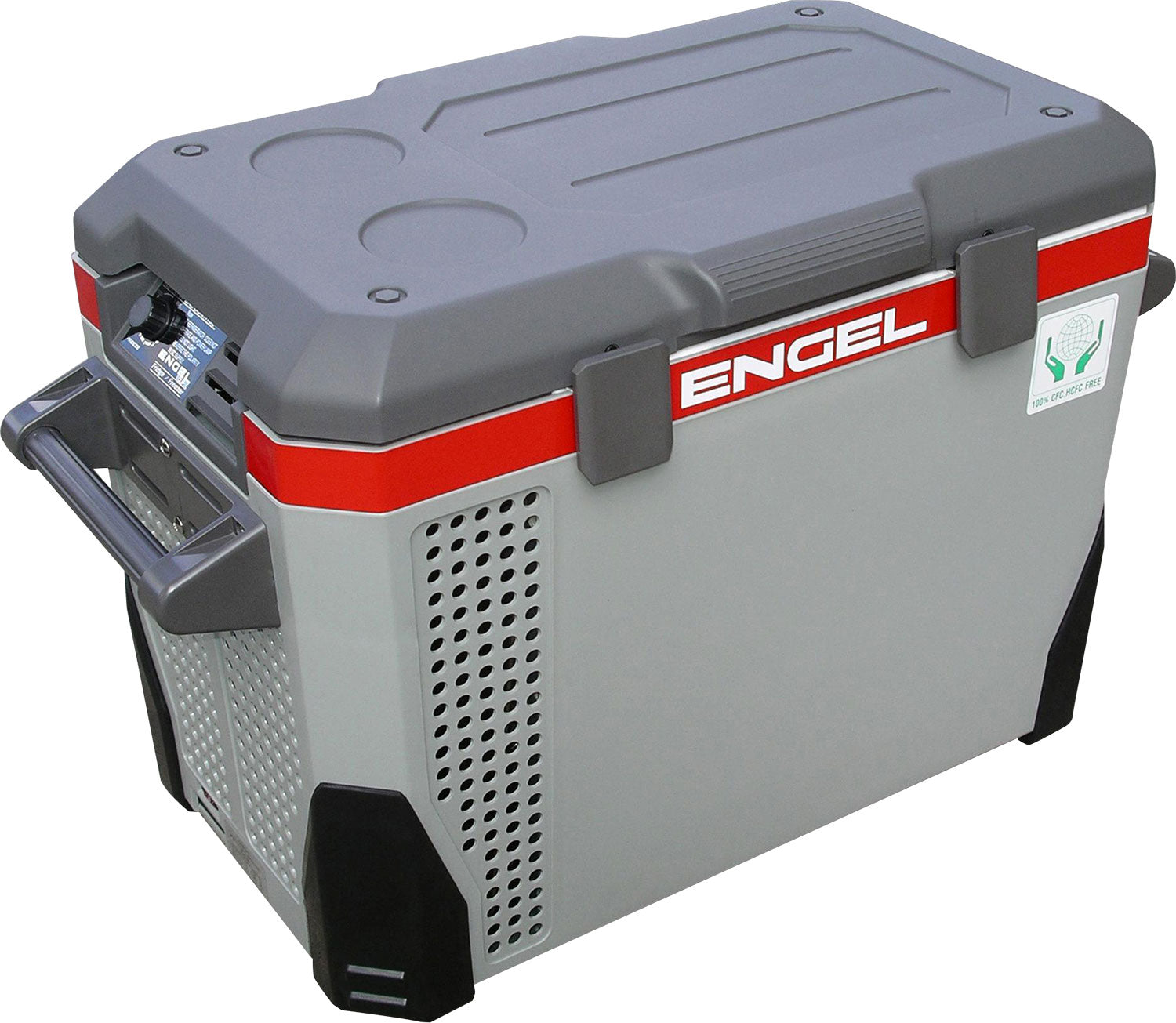 Kompressor kjøleboks MR040F 38 l 12/24/230V svingkompressor - Engel for campingbruk