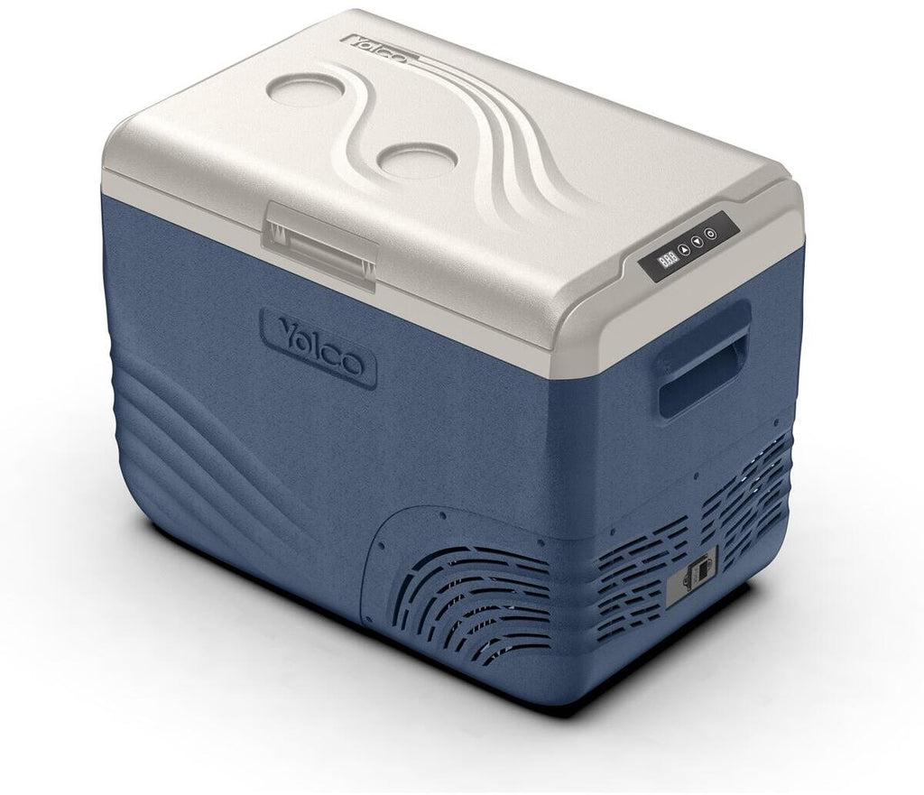 Kompressor-kjøleboks NX Blue 12/24/230V - Yolco montert i campingbil
