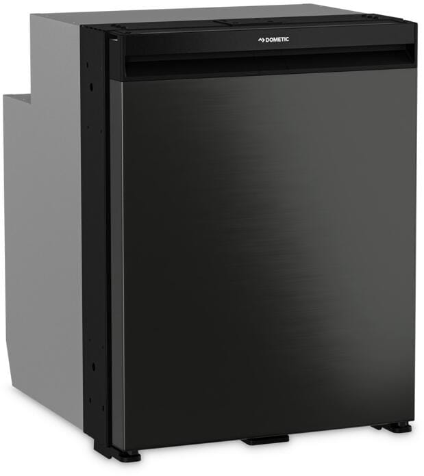 Nærbilde av dørhåndtak på Kompressor kjøleskap CoolMatic NRX-serie 12/24V innbygging - Dometic