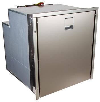 Kompressor-kjøleskap DR 65 Inox skuff rustfritt stål front