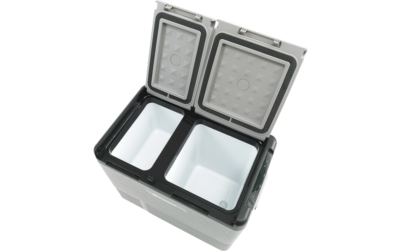 Kompressorkjøleboks Arctic Chill 41 Dual Zone lokk åpent
