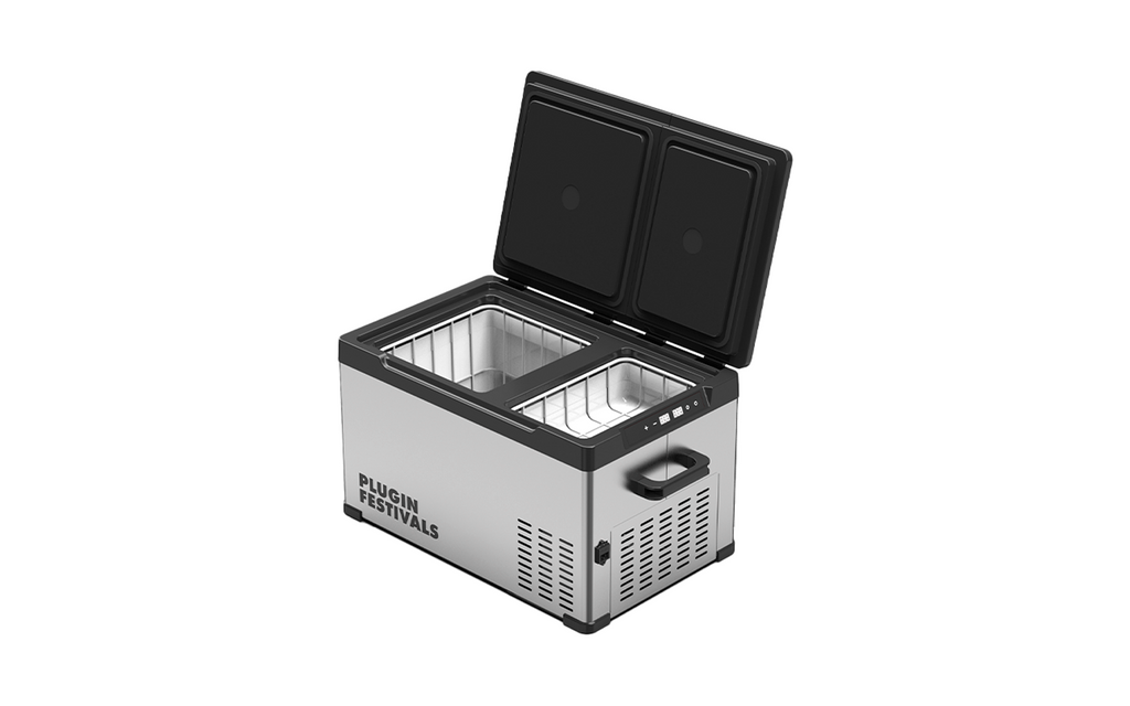 Kompressorkjøleboks IceCube DUAL 25 l dual zone - MAENTUM bakside