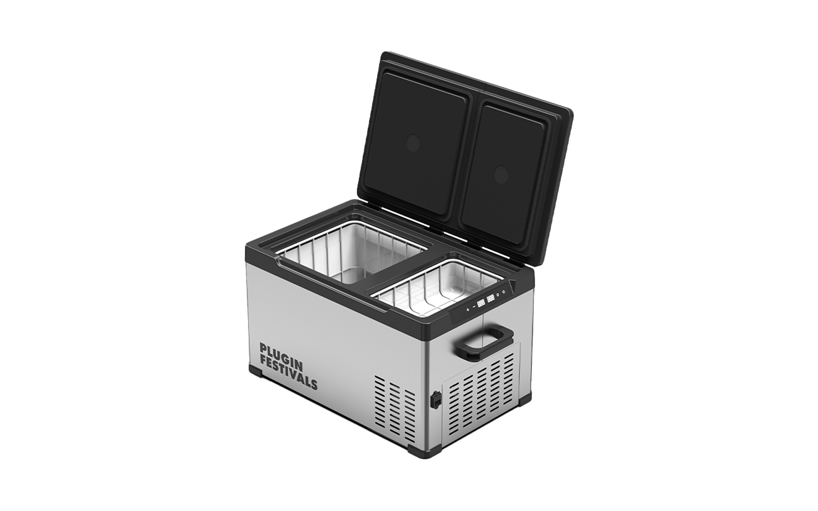 Kompressorkjøleboks IceCube DUAL 25 l dual zone - MAENTUM bakside