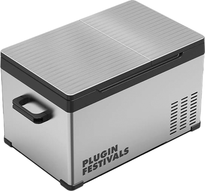 Kompressorkjøleboks IceCube DUAL 25 l dual zone - MAENTUM forfra